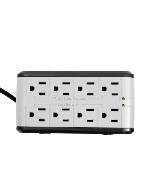REGULADOR VORAGO AVR-200 650W 1400VA ENTRADA 110 - 120V SALIDA 110 - 120V 8 CONTACTOS