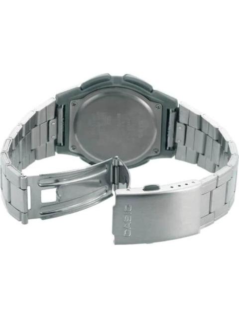 RELOJ ANALOGO PLATA CASIO