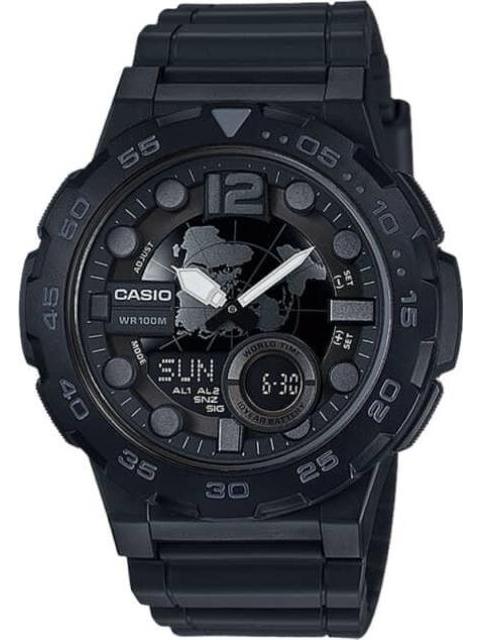RELOJ DEPORTIVO NEGRO CASIO