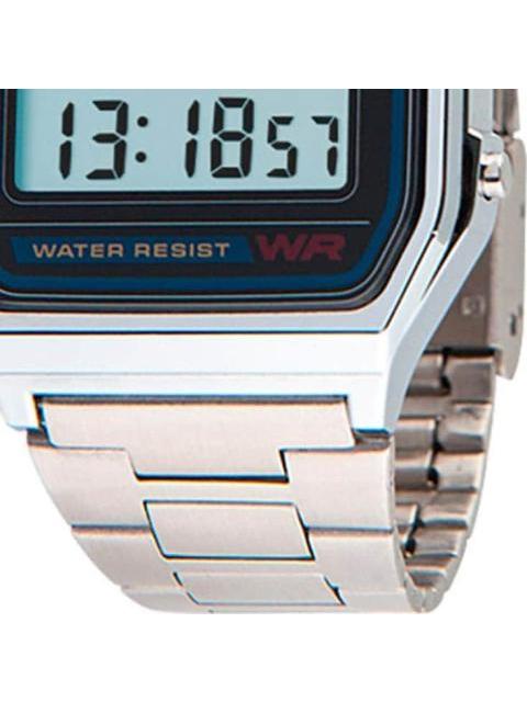 RELOJ DIGITAL PLATA CASIO