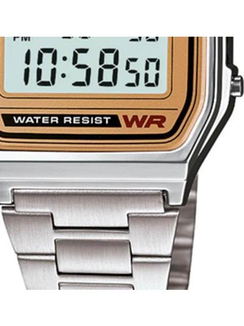 RELOJ DIGITAL PLATA CASIO