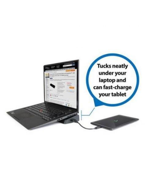 STARTECH  DOCKING STATION UNIVERSAL DISPLAYPORT HDMI 4K 4X USB 3.0 NEGRO