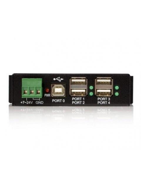 STARTECH  ROBUSTO CONCENTRADOR USB 2.0 4 PUERTOS 480 MBIT-S NEGRO