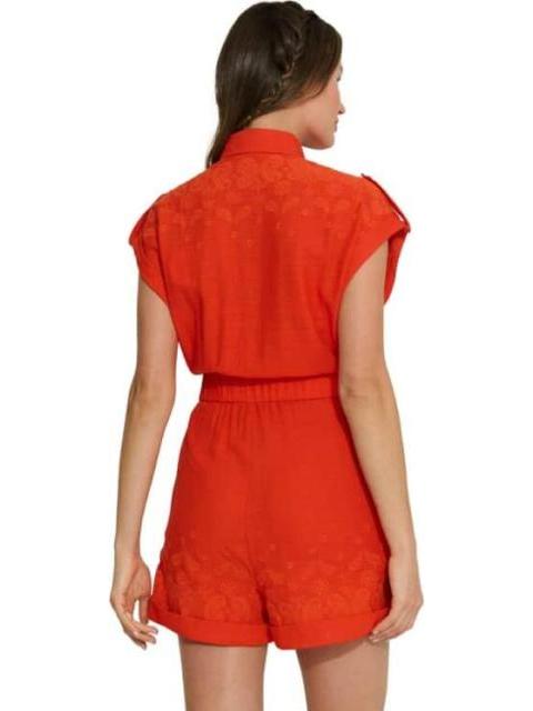 ROMPER CON BORDADO NARANJA HOLLY LAND