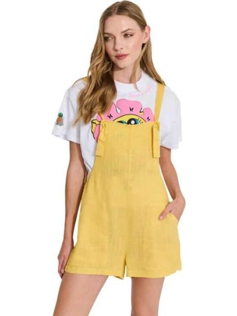 ROMPER DE LINO AMARILLO MOSTAZA HOLLY LAND