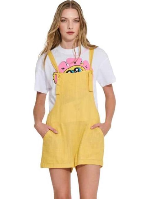ROMPER DE LINO AMARILLO MOSTAZA HOLLY LAND