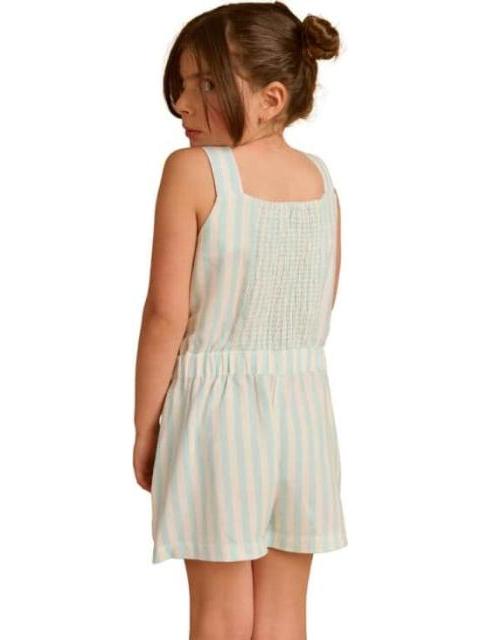 ROMPER DE LINO BLANCO HOLLY LAND KIDS