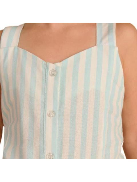 ROMPER DE LINO BLANCO HOLLY LAND KIDS