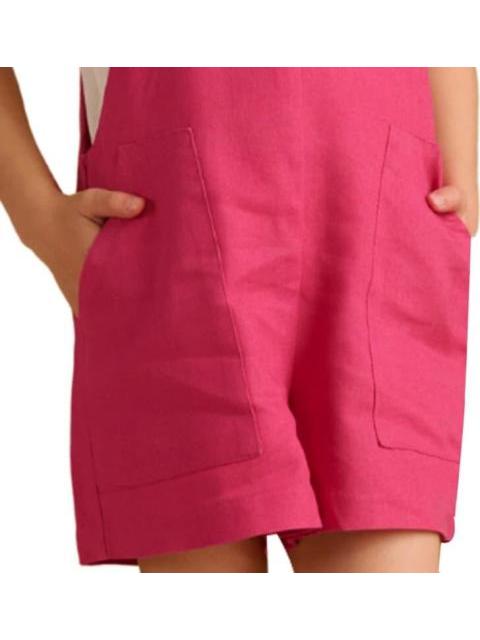 ROMPER DE LINO ROSA HOLLY LAND KIDS