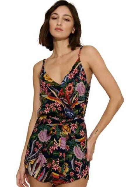 ROMPER ESTAMPADO AZUL MARINO HOLLY LAND