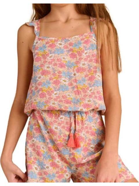 ROMPER ESTAMPADO ROSA HOLLY LAND KIDS