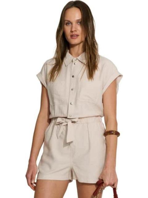 ROMPER LISO BEIGE HOLLY LAND