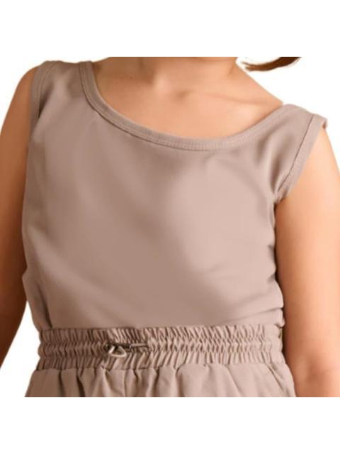 ROMPER LISO GRIS HOLLY LAND KIDS