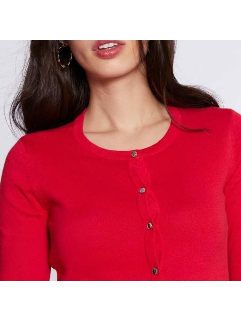SUETER CON BOTONES ROJO PRIMARK