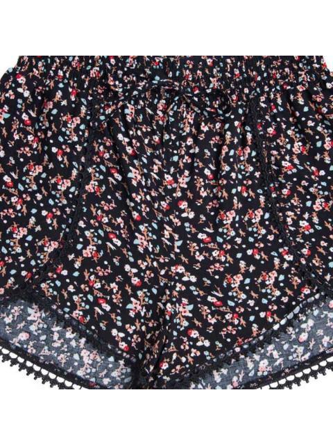 SHORT ESTAMPADO NEGRO PRIMARK