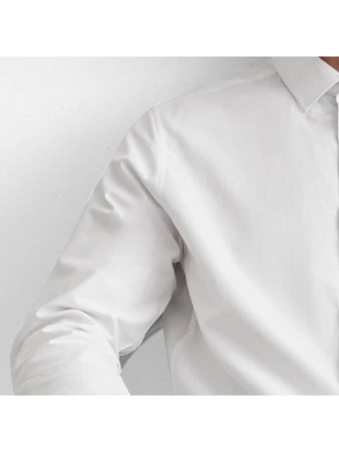 CAMISA SLIM FIT MANGA LARGA BLANCO HPC POLO
