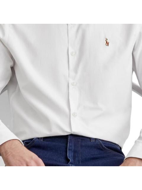 CAMISA SLIM FIT MANGA LARGA BLANCO HPC POLO