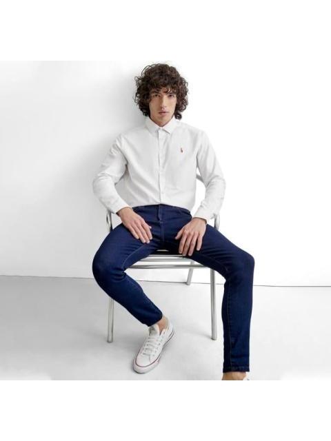 CAMISA SLIM FIT MANGA LARGA BLANCO HPC POLO