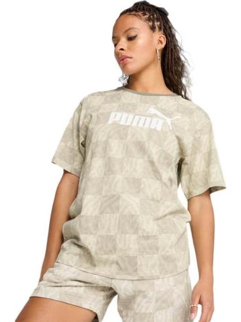 ROPA CASUAL ESS GRAPHIC RELAXED AOP TEE BEIGE PUMA