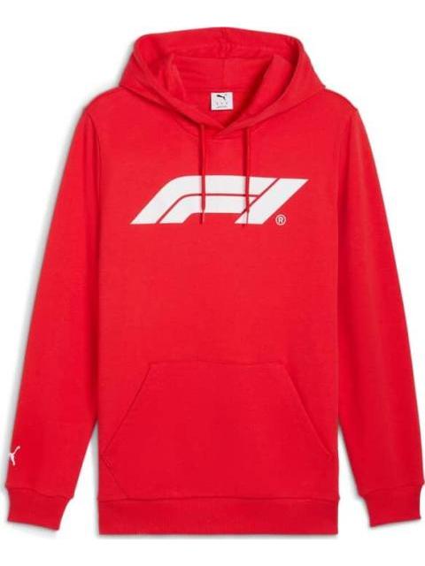 ROPA CASUAL F1 ESS LOGO HOODIE ROJO PUMA