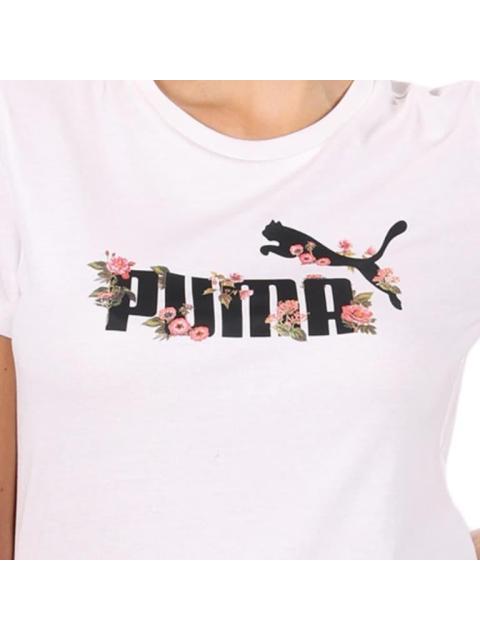 ROPA CASUAL GRAPHICS FLORAL NO. 1 LOGO TEE BLANCO PUMA