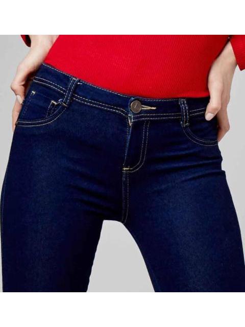 JEANS SUPERSKINNY CINTURA ALTA GRIS FERGINO