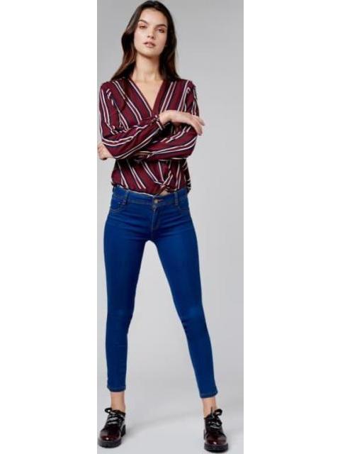 JEANS SUPERSKINNY CINTURA ALTA STONE FERGINO
