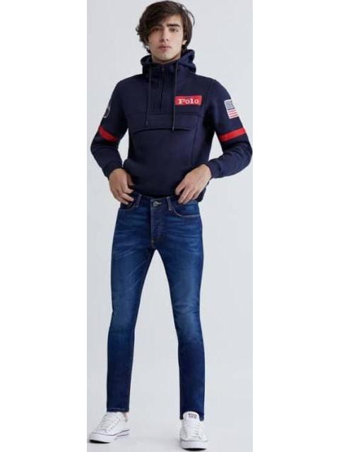 JEANS SKINNY FIT CINTURA REGULAR GRIS GOODYEAR