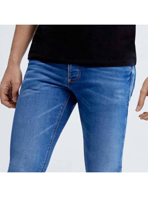 JEANS SKINNY FIT CINTURA REGULAR GRIS GOODYEAR