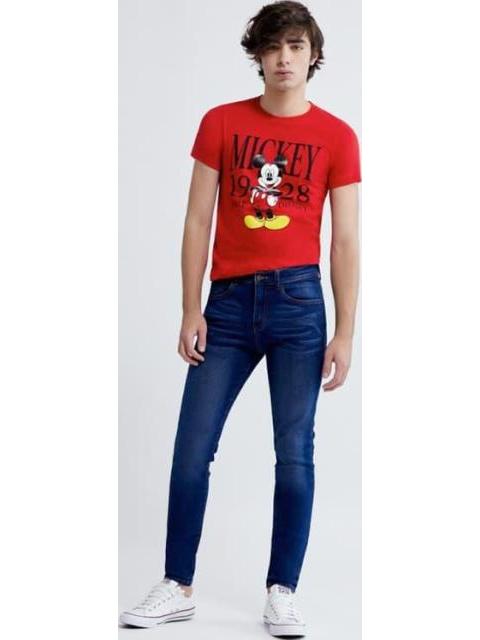 JEANS SKINNY FIT GRIS HPC POLO