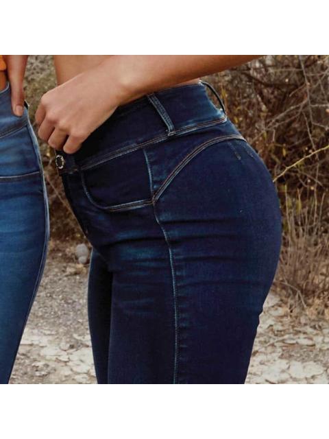 JEANS LEVANTA POMPAS GRIS SEVEN JEANS