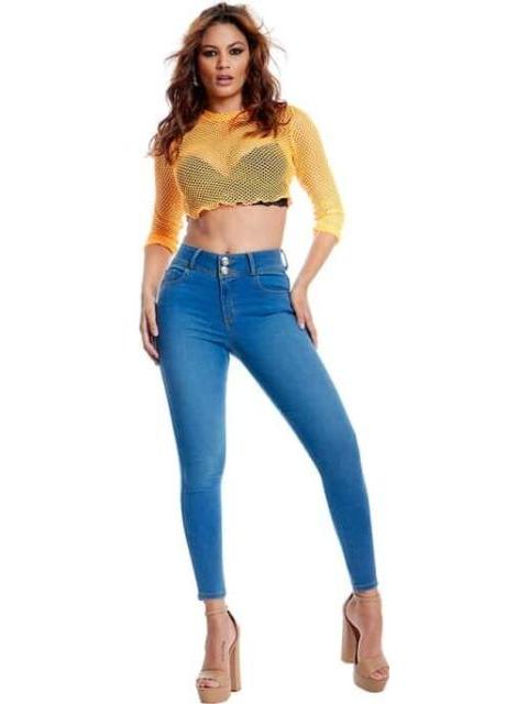 JEANS LEVANTA POMPAS GRIS SEVEN JEANS