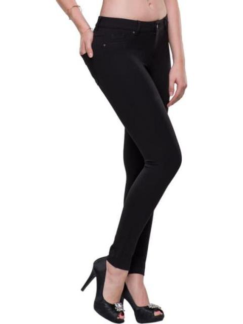LEGGINGS CINTURA REGULAR NEGRO HOLLY LAND