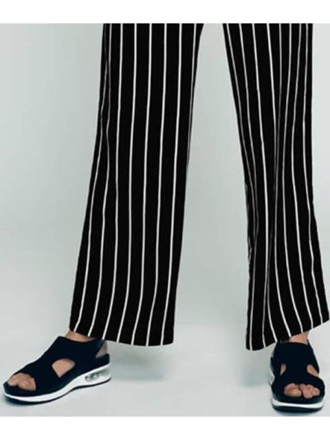 PANTALON RAYAS NEGRO PRIMARK
