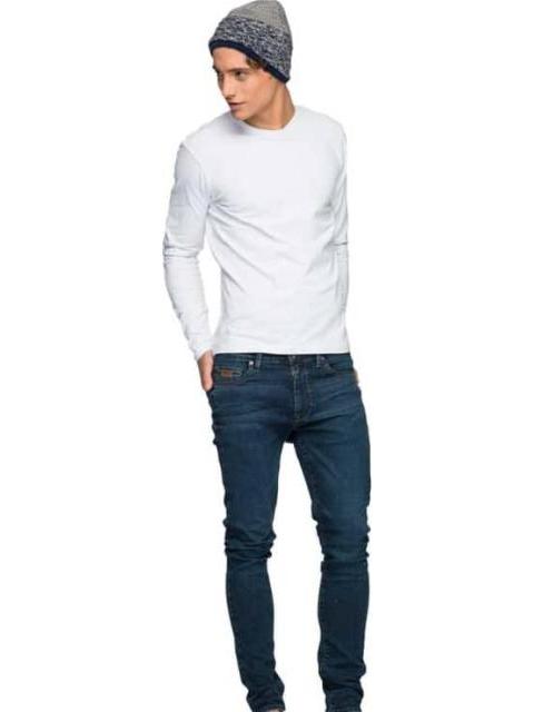 PLAYERA MANGA LARGA BLANCO NEXT CO
