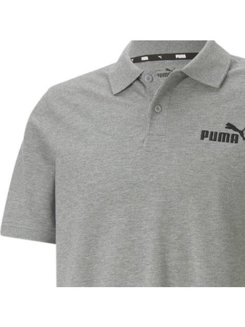 PLAYERA ESS PIQUE POLO GRIS PUMA