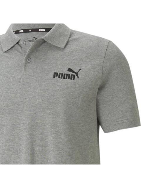 PLAYERA ESS PIQUE POLO GRIS PUMA