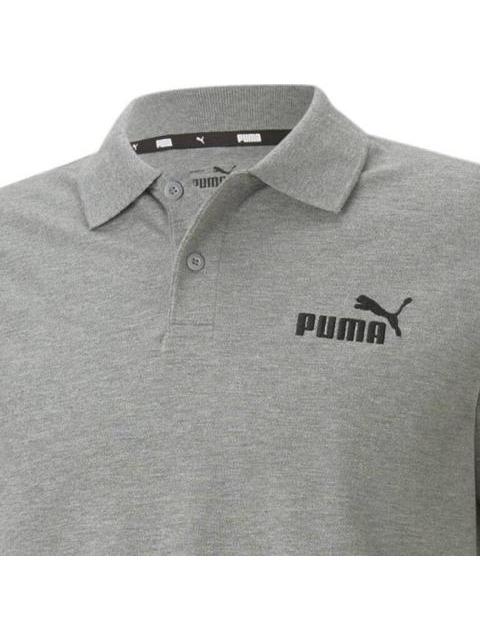 PLAYERA ESS PIQUE POLO GRIS PUMA