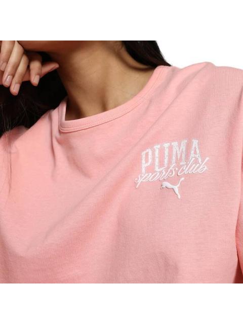 ROPA CASUAL PUMA CLASS RELAXED CROP TEE ROSA PUMA