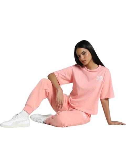 ROPA CASUAL PUMA CLASS RELAXED CROP TEE ROSA PUMA