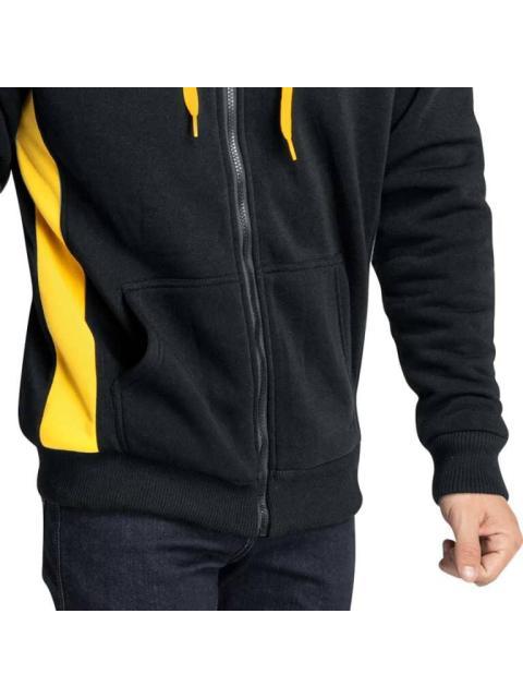 SUDADERA CON CAPUCHA NEGRO CATERPILLAR
