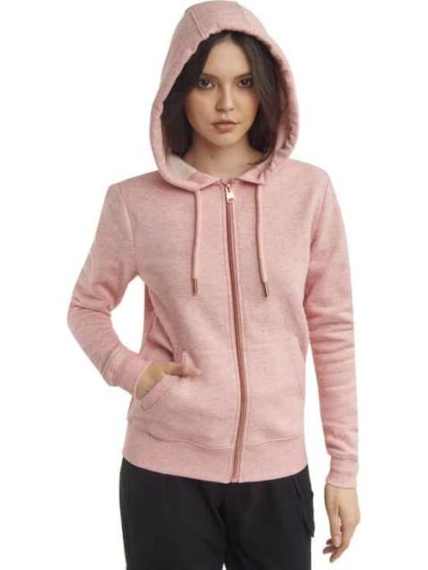 SUDADERA CON CAPUCHA ROSA LOVE TO LOUNGE