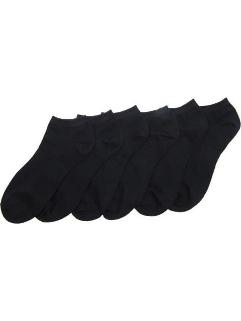 CALCETAS SET 6 PARES NEGRO PROKENNEX