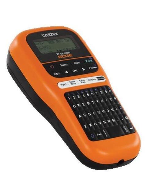 ROTULADOR INDUSTRIAL BROTHER PTOUCH PTE110 TRANSFERENCIA TERMICA MALETIN IMPRIME ETIQUETAS LAMINADAS DE HASTA 12 MM DE ANCHO