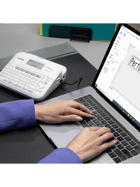 BROTHER ROTULADOR P-TOUCH PT-D410 TRANSFERENCIA TERMICA 180 X 180 DPI BLANCO