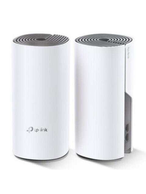 ROUTER TP-LINK CON SISTEMA DE RED WI-FI EN MALLA AC1200 DECO E4 867MBIT-S 2.4-5GHZ 2 ANTENAS INTERNAS - 2 PIEZAS - ¡COMPRA PRODUCTOS DECO TP LINK Y PARTICIPA PARA GANAR UN ROUTER ARCHER AX53!