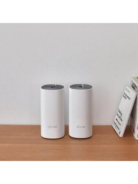 ROUTER TP-LINK CON SISTEMA DE RED WI-FI EN MALLA AC1200 DECO E4 867MBIT-S 2.4-5GHZ 2 ANTENAS INTERNAS - 2 PIEZAS - ¡COMPRA PRODUCTOS DECO TP LINK Y PARTICIPA PARA GANAR UN ROUTER ARCHER AX53!