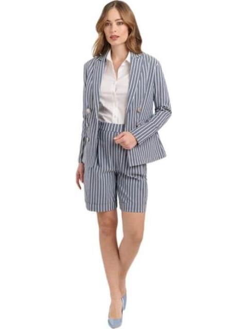 SACO DAMA CONTEMPORANEA AZUL MARINO YAELI FASHION