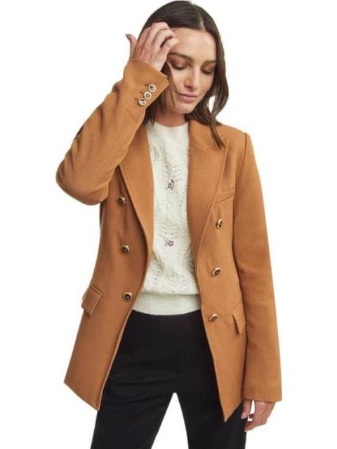 SACO DE VESTIR CAMEL HOLLY LAND