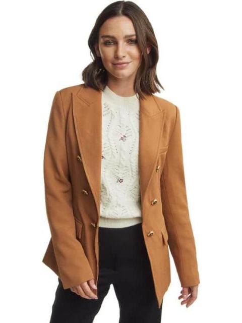 SACO DE VESTIR CAMEL HOLLY LAND